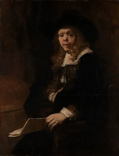 Portrait of Gerard de Lairesse Rembrandt